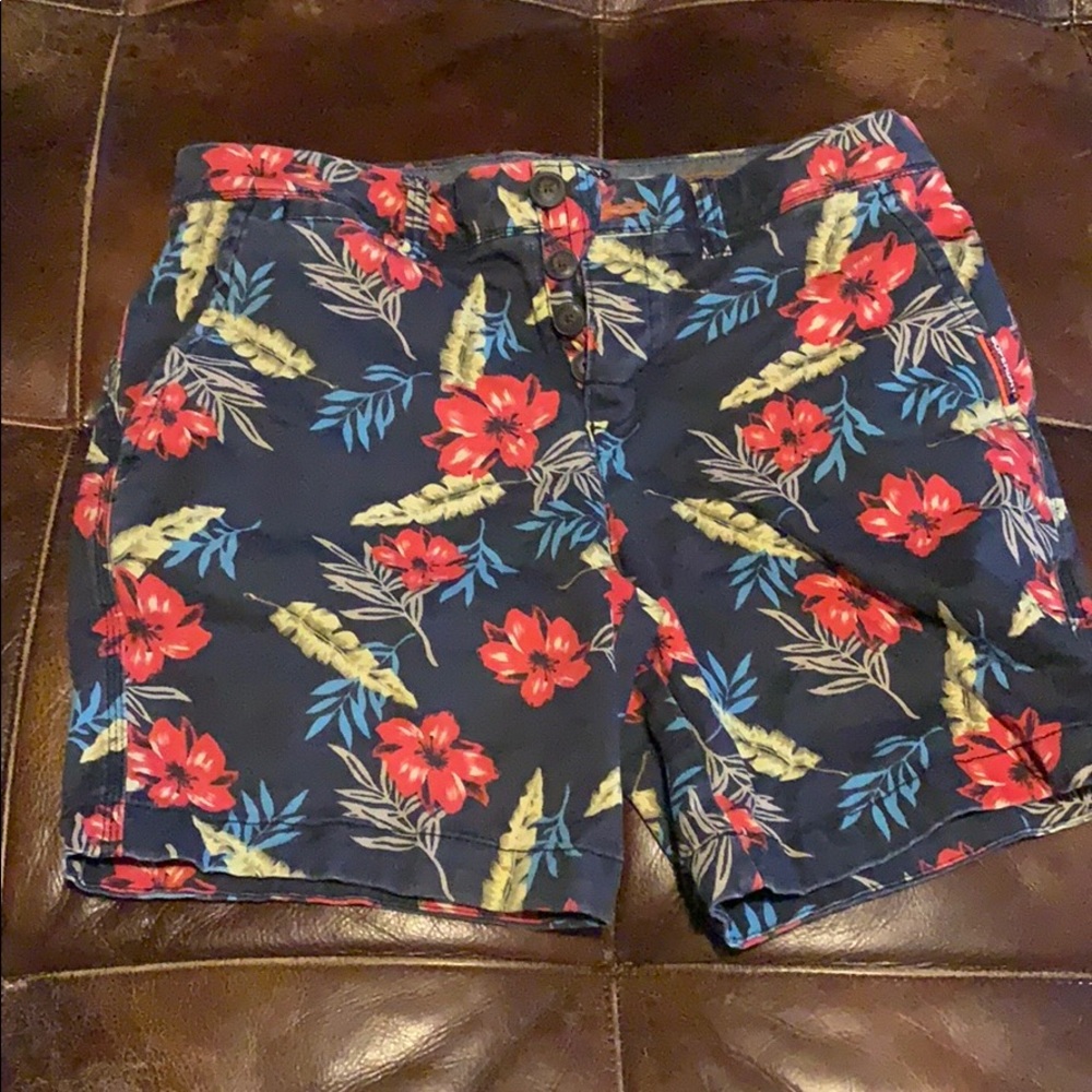 Tropical Print Super Dry Shorts